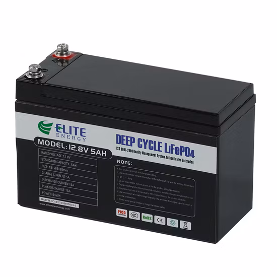 12.8V 6ah 10ah Lithium Ion Phosphate Deep Cycle LiFePO4 Battery Pack