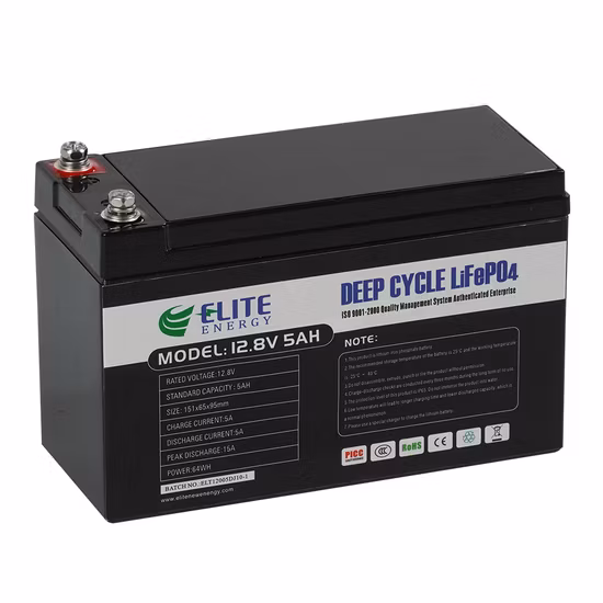 12.8V 6ah 10ah Lithium Ion Phosphate Deep Cycle LiFePO4 Battery Pack