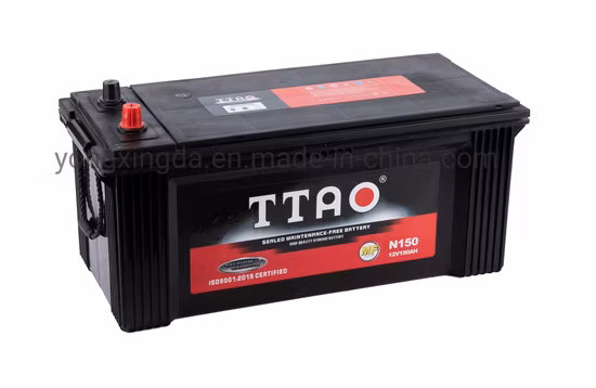 N150 Mf/Maintenance-Free Automotive/Car/Truck-Battery for Heavy-Duty Automobile/Auto Vehicle SLA 12V/150ah