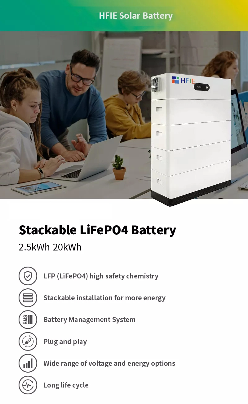 Hot Sale Easy Installation Rechargeable Batteries Good Extendibility Each 2.5kwh Solar-Powered Residential Energy Storage