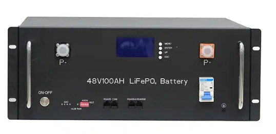 48 V/51,2 V LiFePO4 50/100/200/280 Ah Backup-Lithium-Batterie für Telekommunikation, Solar-Wechselrichter-Speicher